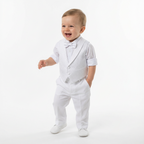 Archie's Penguin Tail Vest Set